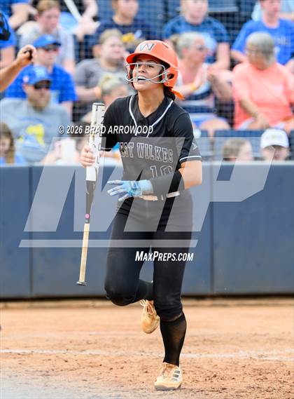 Thumbnail 2 in West Wilkes vs, McMichael (NCHSAA 3A Final Game 3) photogallery.