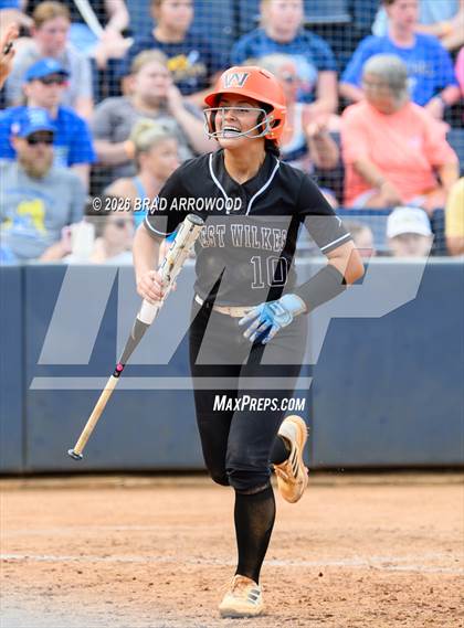 Thumbnail 1 in West Wilkes vs, McMichael (NCHSAA 3A Final Game 3) photogallery.