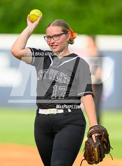 Thumbnail 1 in West Wilkes vs, McMichael (NCHSAA 3A Final Game 3) photogallery.