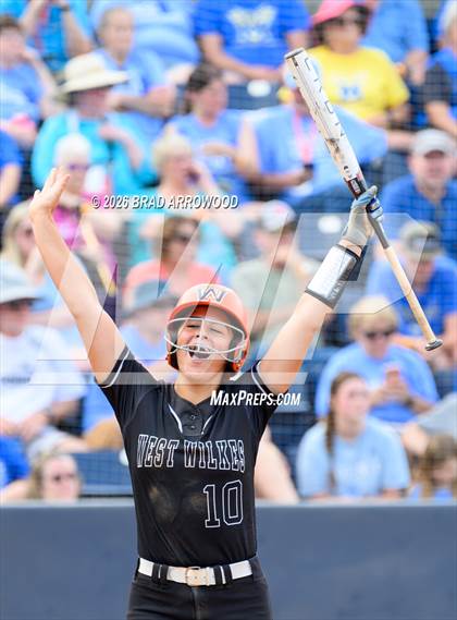 Thumbnail 1 in West Wilkes vs, McMichael (NCHSAA 3A Final Game 3) photogallery.