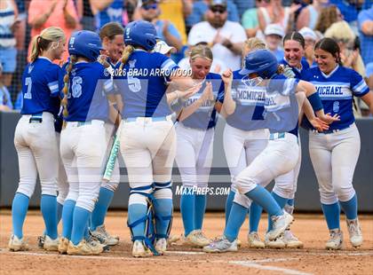 Thumbnail 3 in West Wilkes vs, McMichael (NCHSAA 3A Final Game 3) photogallery.