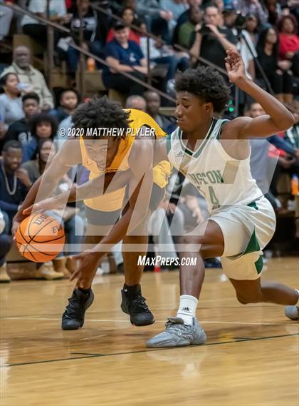 Thumbnail 1 in Farmville Central vs Kinston (Hoopstate MLK Classic - Kinston) photogallery.