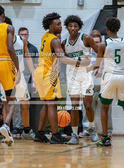 Thumbnail 1 in Farmville Central vs Kinston (Hoopstate MLK Classic - Kinston) photogallery.