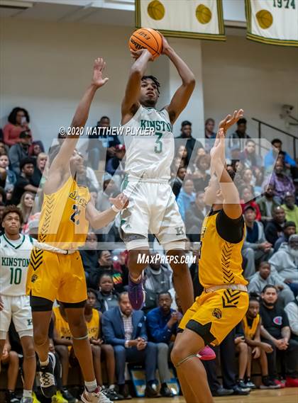 Thumbnail 2 in Farmville Central vs Kinston (Hoopstate MLK Classic - Kinston) photogallery.