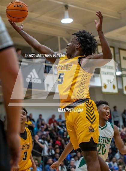 Thumbnail 2 in Farmville Central vs Kinston (Hoopstate MLK Classic - Kinston) photogallery.