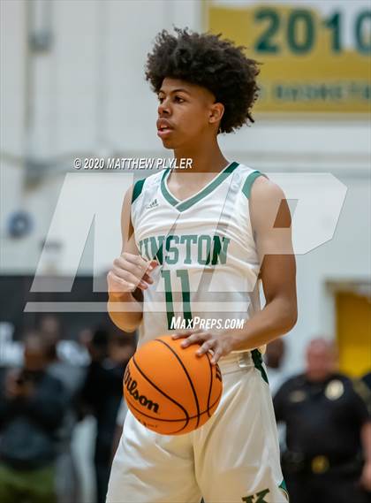 Thumbnail 1 in Farmville Central vs Kinston (Hoopstate MLK Classic - Kinston) photogallery.