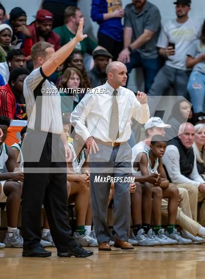 Thumbnail 2 in Farmville Central vs Kinston (Hoopstate MLK Classic - Kinston) photogallery.
