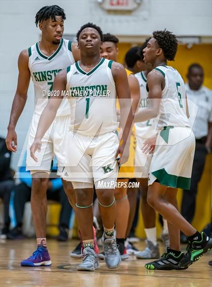 Thumbnail 3 in Farmville Central vs Kinston (Hoopstate MLK Classic - Kinston) photogallery.