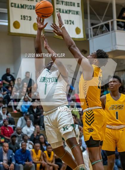 Thumbnail 3 in Farmville Central vs Kinston (Hoopstate MLK Classic - Kinston) photogallery.
