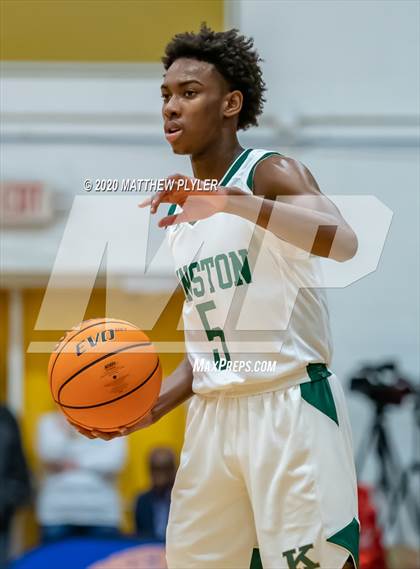 Thumbnail 1 in Farmville Central vs Kinston (Hoopstate MLK Classic - Kinston) photogallery.