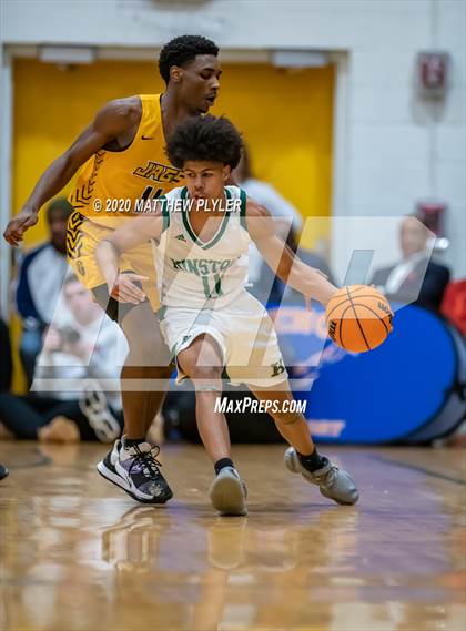 Thumbnail 2 in Farmville Central vs Kinston (Hoopstate MLK Classic - Kinston) photogallery.