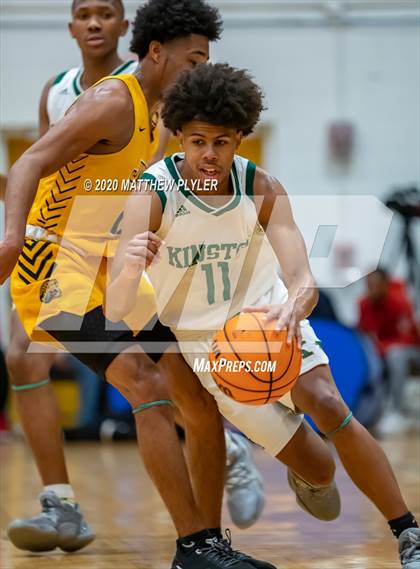Thumbnail 1 in Farmville Central vs Kinston (Hoopstate MLK Classic - Kinston) photogallery.