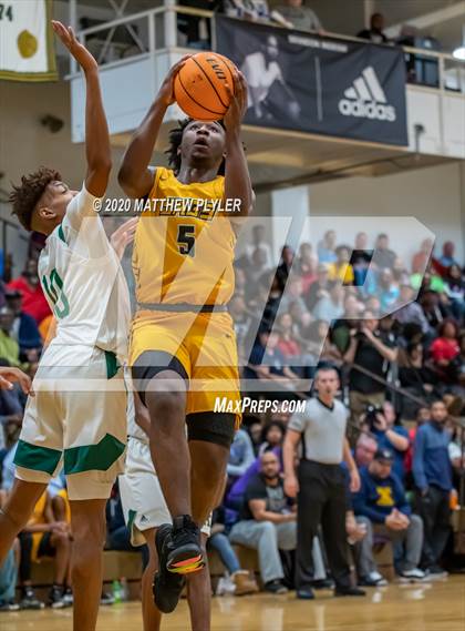 Thumbnail 1 in Farmville Central vs Kinston (Hoopstate MLK Classic - Kinston) photogallery.