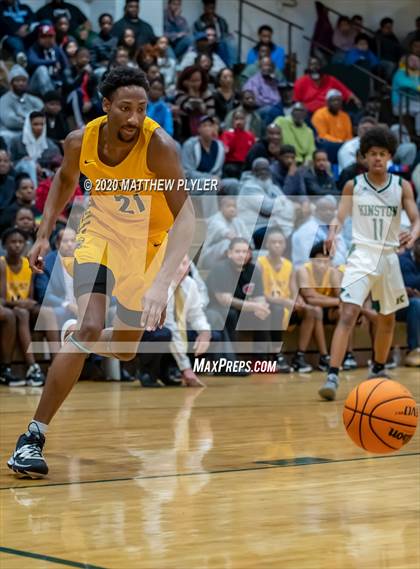 Thumbnail 3 in Farmville Central vs Kinston (Hoopstate MLK Classic - Kinston) photogallery.