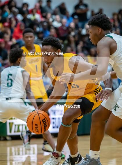 Thumbnail 1 in Farmville Central vs Kinston (Hoopstate MLK Classic - Kinston) photogallery.