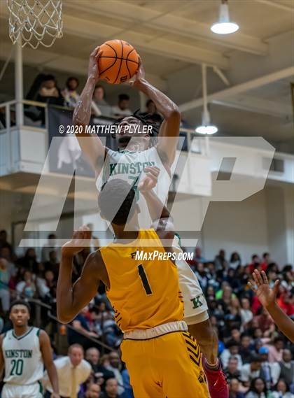 Thumbnail 1 in Farmville Central vs Kinston (Hoopstate MLK Classic - Kinston) photogallery.