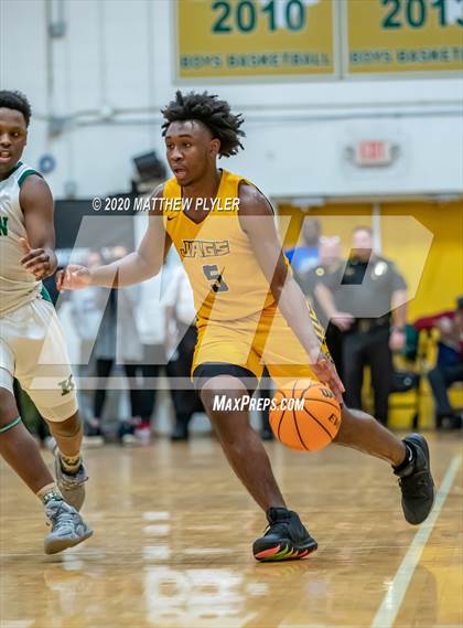 Thumbnail 2 in Farmville Central vs Kinston (Hoopstate MLK Classic - Kinston) photogallery.