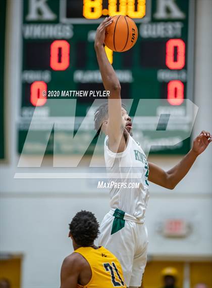Thumbnail 1 in Farmville Central vs Kinston (Hoopstate MLK Classic - Kinston) photogallery.