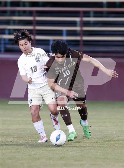 Thumbnail 2 in Archbishop Mitty vs. Saint Francis (CIFCCS D1 Championship) photogallery.