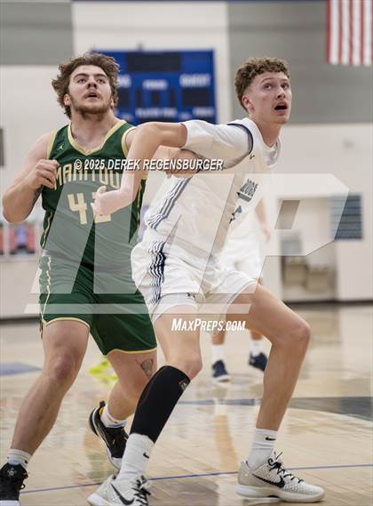 Thumbnail 2 in Manitou Springs vs University (CHSAA 4A Playoffs Round 1) photogallery.