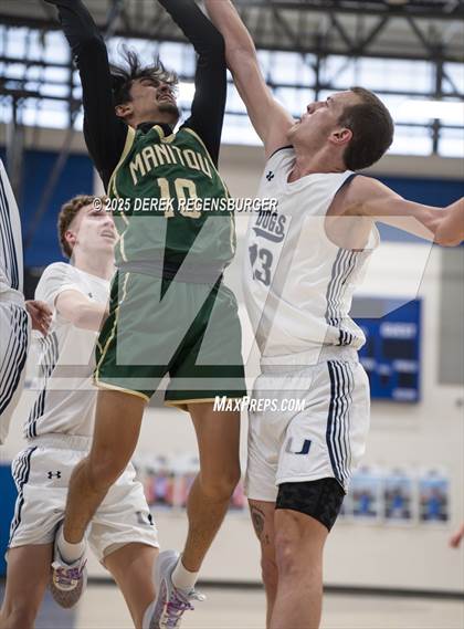 Thumbnail 2 in Manitou Springs vs University (CHSAA 4A Playoffs Round 1) photogallery.