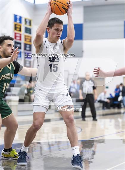Thumbnail 3 in Manitou Springs vs University (CHSAA 4A Playoffs Round 1) photogallery.