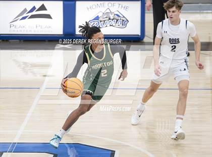 Thumbnail 1 in Manitou Springs vs University (CHSAA 4A Playoffs Round 1) photogallery.