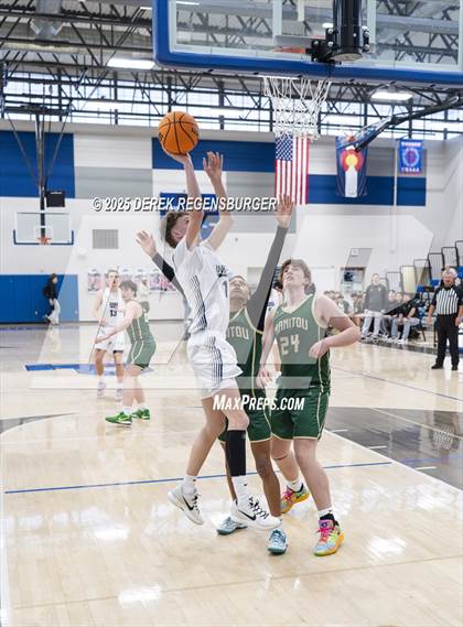 Thumbnail 1 in Manitou Springs vs University (CHSAA 4A Playoffs Round 1) photogallery.