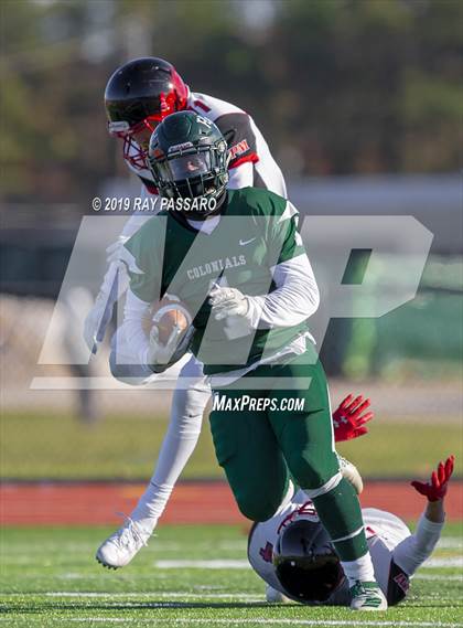 Thumbnail 3 in Patchogue-Medford @ William Floyd Section XI Division I Semi Finals photogallery.