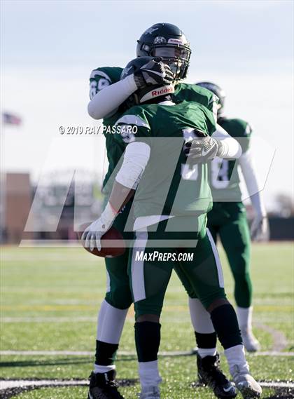 Thumbnail 1 in Patchogue-Medford @ William Floyd Section XI Division I Semi Finals photogallery.