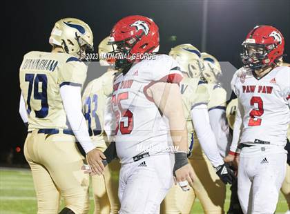 Thumbnail 3 in Paw Paw @ Niles (MHSAA Division 4 Second Round) photogallery.