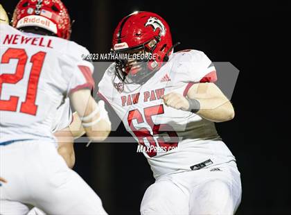 Thumbnail 3 in Paw Paw @ Niles (MHSAA Division 4 Second Round) photogallery.