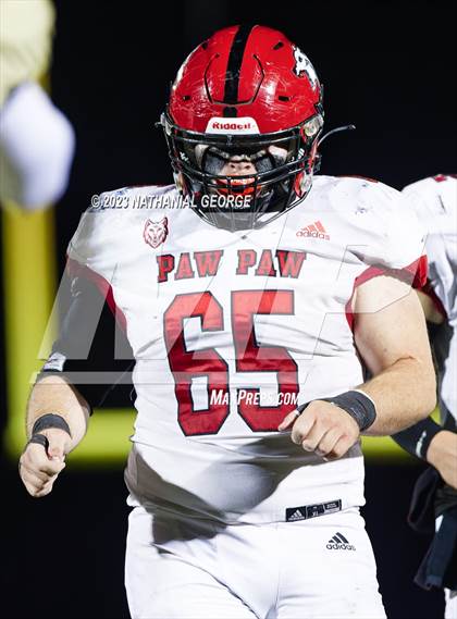Thumbnail 2 in Paw Paw @ Niles (MHSAA Division 4 Second Round) photogallery.