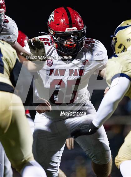 Thumbnail 2 in Paw Paw @ Niles (MHSAA Division 4 Second Round) photogallery.
