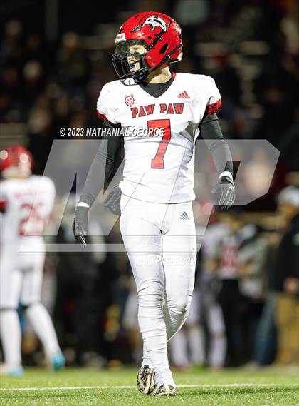 Thumbnail 3 in Paw Paw @ Niles (MHSAA Division 4 Second Round) photogallery.