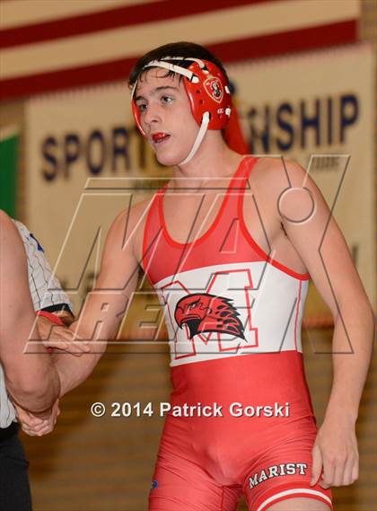 Thumbnail 3 in Marian Central Catholic vs. Marist photogallery.