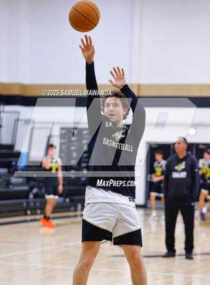 Thumbnail 1 in Calabasas vs Yeshiva University of Los Angeles (The Warrior Tip-Off Classic) photogallery.