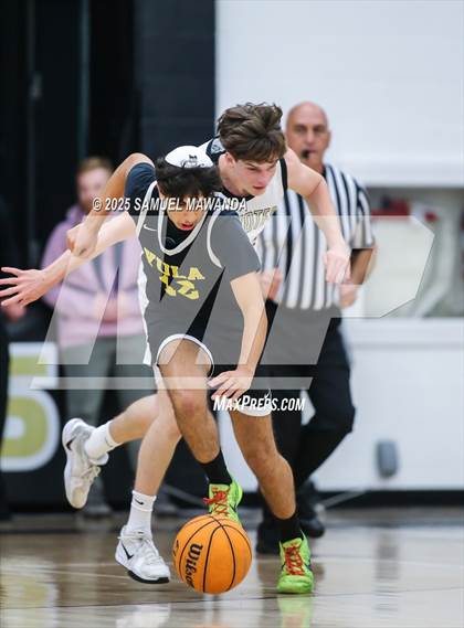 Thumbnail 1 in Calabasas vs Yeshiva University of Los Angeles (The Warrior Tip-Off Classic) photogallery.