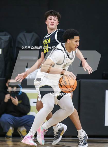 Thumbnail 2 in Calabasas vs Yeshiva University of Los Angeles (The Warrior Tip-Off Classic) photogallery.