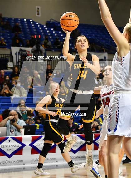 Thumbnail 1 in Melbourne vs. Salem (AAA 2A Final) photogallery.
