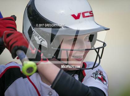 Thumbnail 1 in Village Christian vs. Fillmore photogallery.