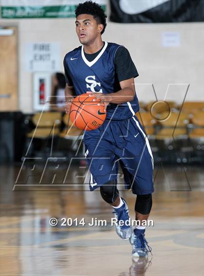 Thumbnail 3 in Wayne vs. Sierra Canyon (City of Palms Classic) photogallery.