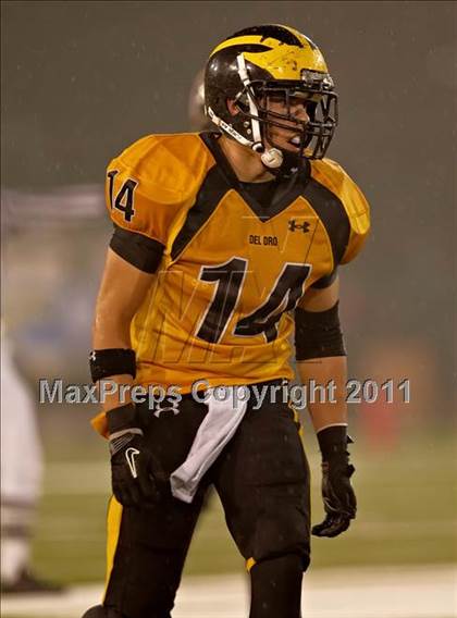 Thumbnail 3 in Del Oro vs. Oakdale (CIF SJS D3 Final) photogallery.