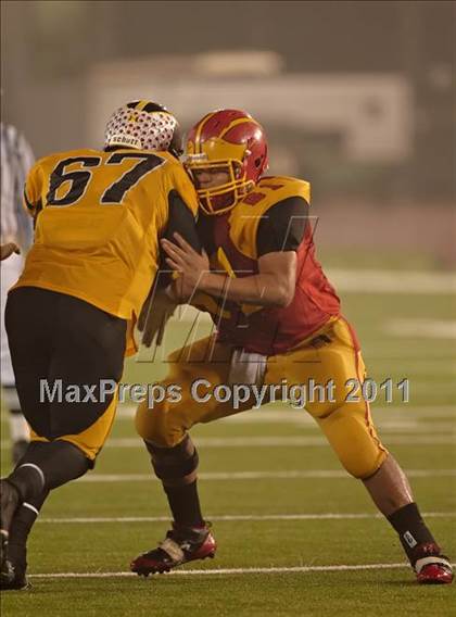 Thumbnail 2 in Del Oro vs. Oakdale (CIF SJS D3 Final) photogallery.