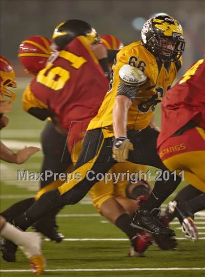 Thumbnail 3 in Del Oro vs. Oakdale (CIF SJS D3 Final) photogallery.