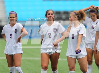Thumbnail 1 in Evergreen vs. Holy Family (CHSAA 4A Championship) photogallery.