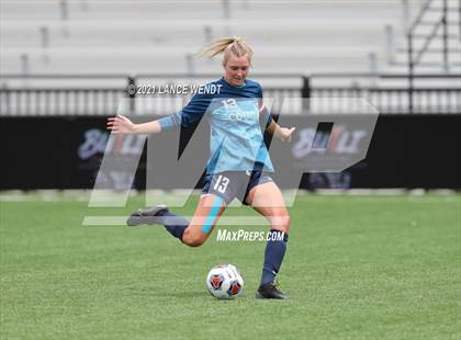 Thumbnail 1 in Evergreen vs. Holy Family (CHSAA 4A Championship) photogallery.
