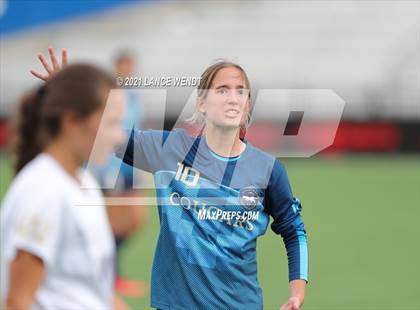 Thumbnail 1 in Evergreen vs. Holy Family (CHSAA 4A Championship) photogallery.