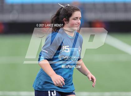 Thumbnail 1 in Evergreen vs. Holy Family (CHSAA 4A Championship) photogallery.
