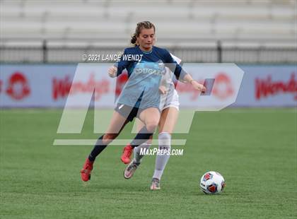 Thumbnail 1 in Evergreen vs. Holy Family (CHSAA 4A Championship) photogallery.